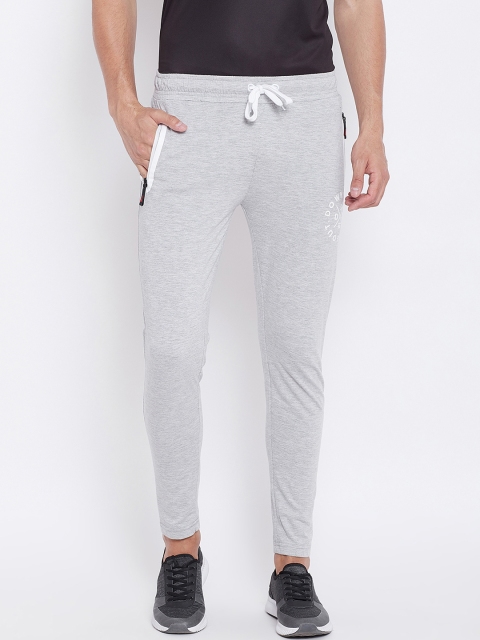 

Duke Men Grey Melange Solid Slim-Fit Trackpant