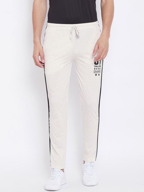 

Duke Men Grey Solid Slim-Fit Trackpant