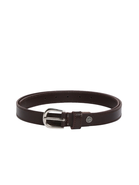 

CRUSSET Women Brown Solid Leather Belt