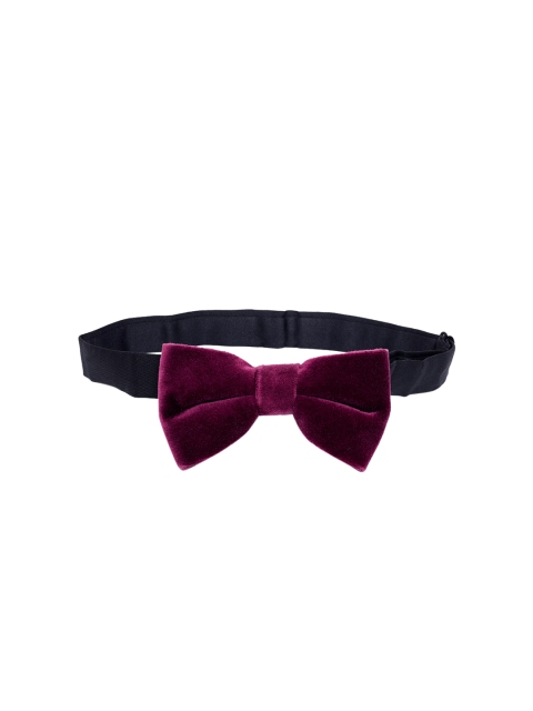 

Alvaro Castagnino Magenta Solid Bow Tie