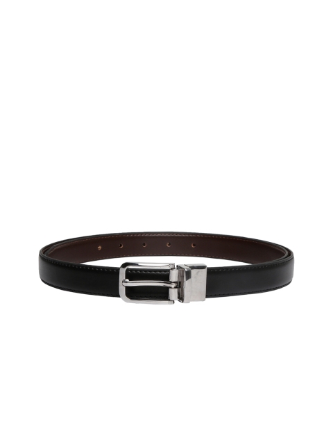 

CRUSSET Women Black & Brown Reversible Solid Belt