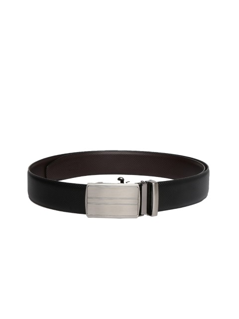 

CRUSSET Men Black Solid Belt