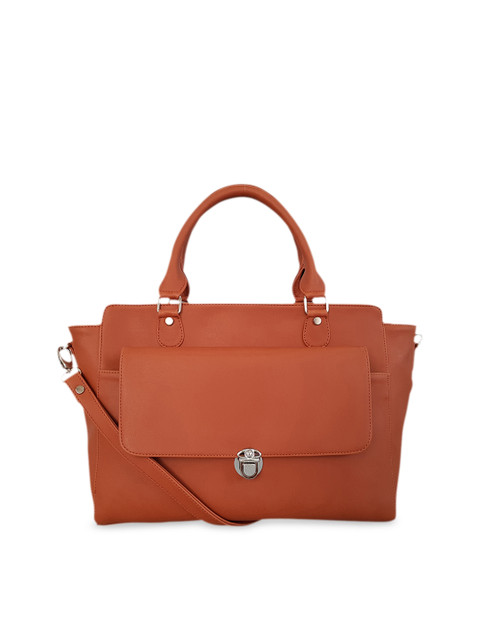 

Toteteca Tan Brown Solid Handheld Bag