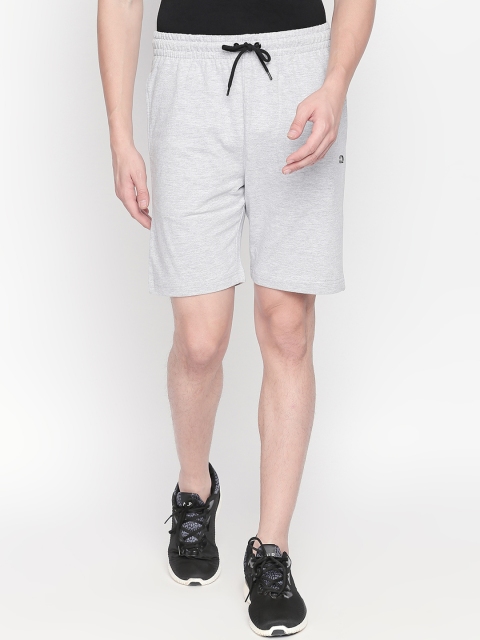 

Ajile by Pantaloons Men Grey Solid Slim Fit Regular Shorts