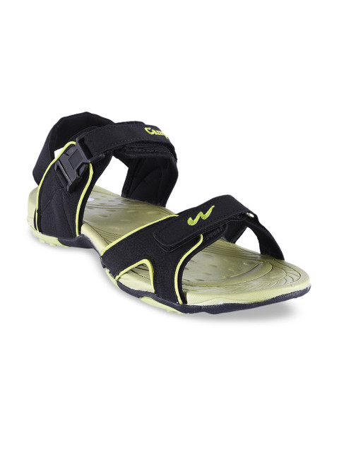 

Campus Men Black Sandals