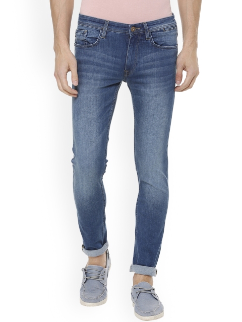 

Solly Jeans Co. Men Blue Slim Fit Mid-Rise Clean Look Stretchable Jeans