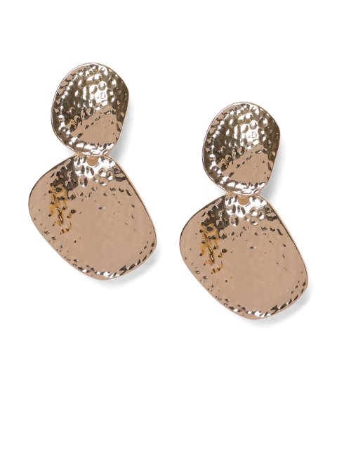 

Kazo Gold-Toned Contemporary Drop Earrings