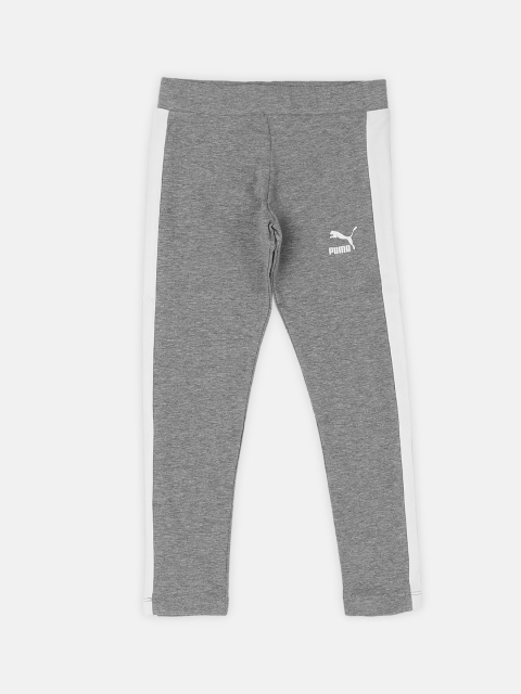 

Puma Girls Grey Solid Tights