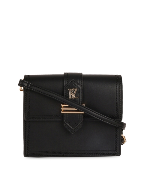 

Kazo Black Solid Sling Bag