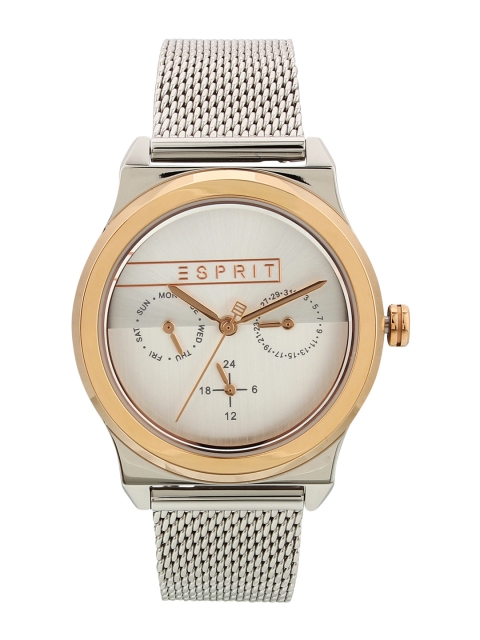 

ESPRIT Women Silver-Toned Analogue Watch ES1L077M0085