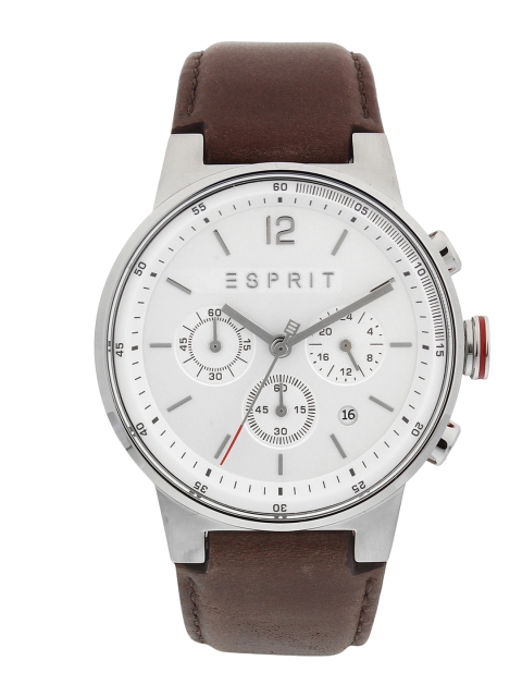 

ESPRIT Men Silver-Toned Analogue Watch ES1G025L0015