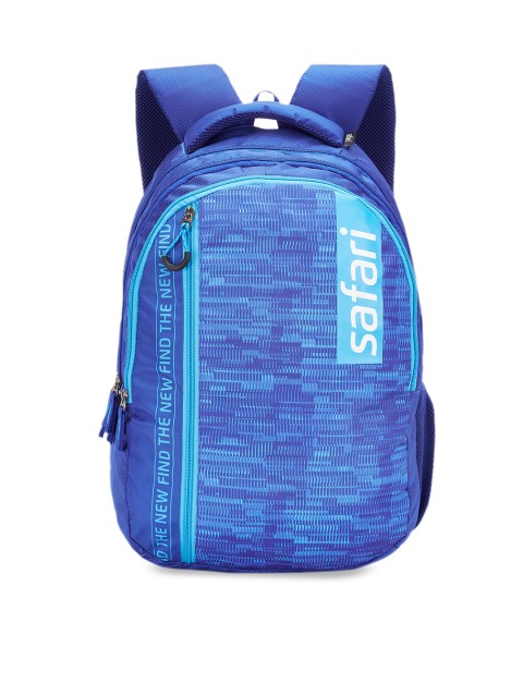 

Safari Unisex Blue Buzzer Printed Backpack
