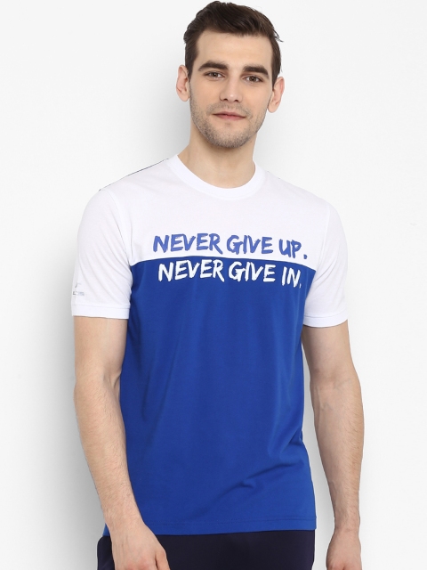 

Alcis Men Blue Printed Round Neck Rajasthan Royals T-shirt