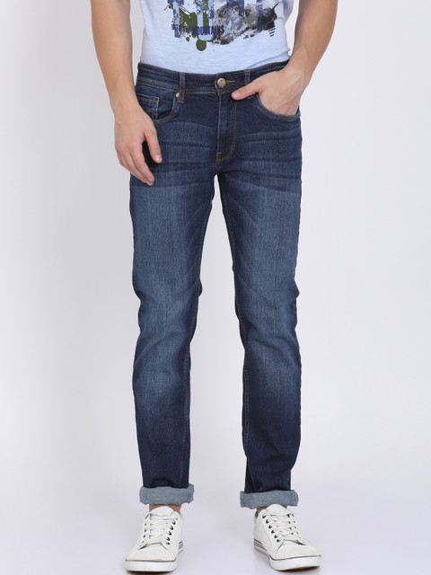 

Llak Jeans Men Blue Skinny Fit Mid-Rise Clean Look Stretchable Jeans