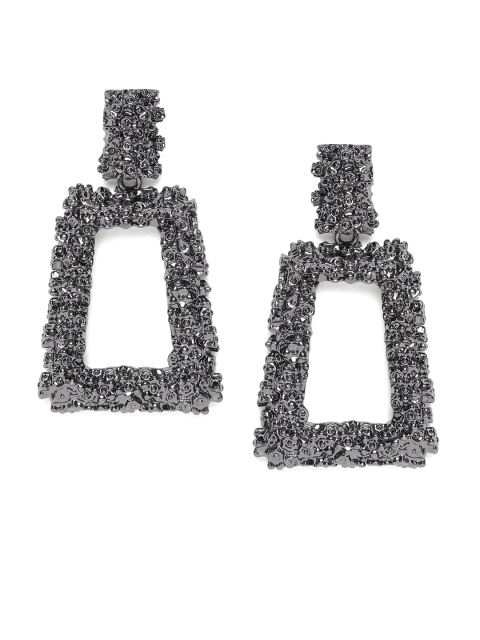 

Kazo Grey Geometric Drop Earrings