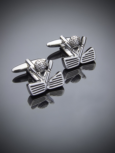 

shaze Silver-Plated Quirky Cufflinks