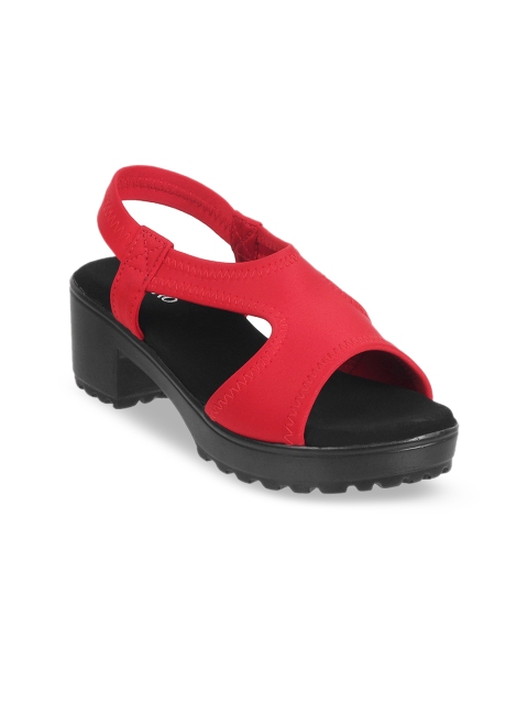 

Metro Girls Red Solid Heels