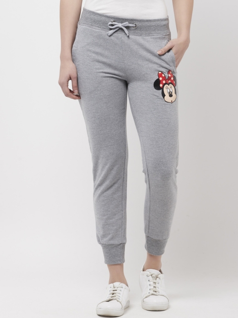 

Free Authority Mickey & Friends featured Grey Joggers for Women, Grey melange