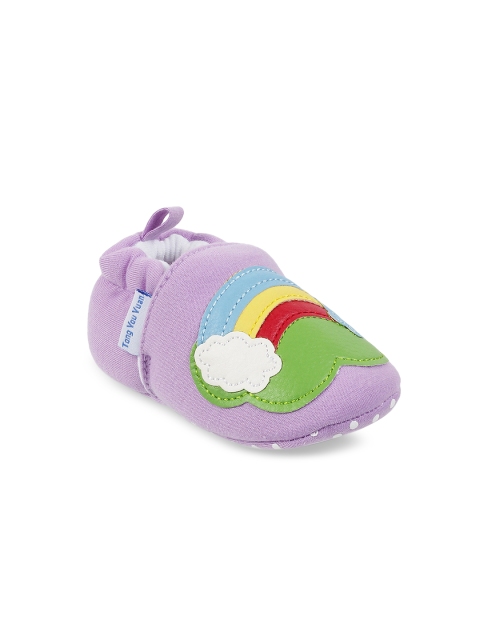 

Kittens Boys Purple & Multicoloured Booties