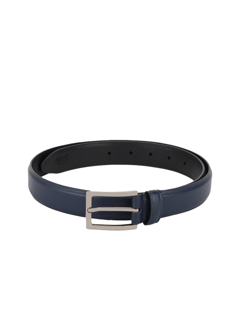 

Calligraphy Men Navy Blue Solid Belt