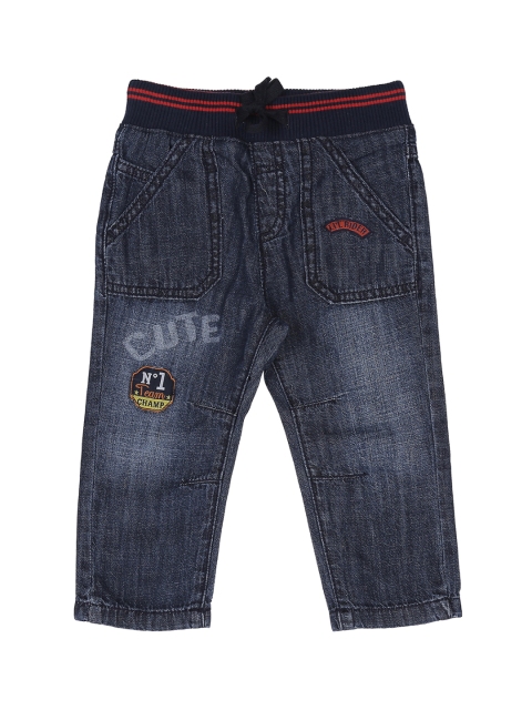 

Pantaloons Baby Boys Blue Regular Fit Mid-Rise Clean Look Jeans