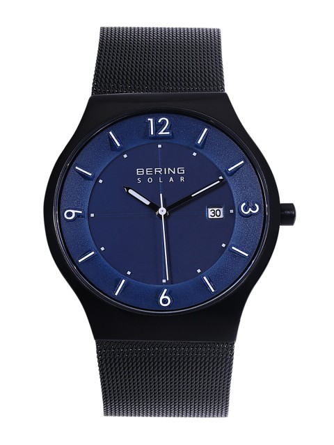 

Bering Men Blue Solar Sapphire Crystal Watches-14440-227