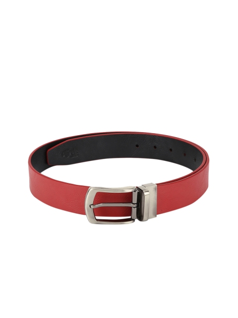 

Calligraphy Men Red Solid Belt