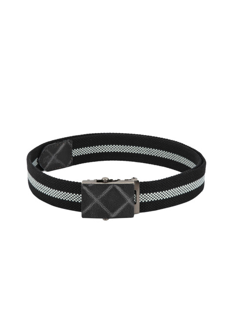

Calligraphy Men Blue Printed Belt