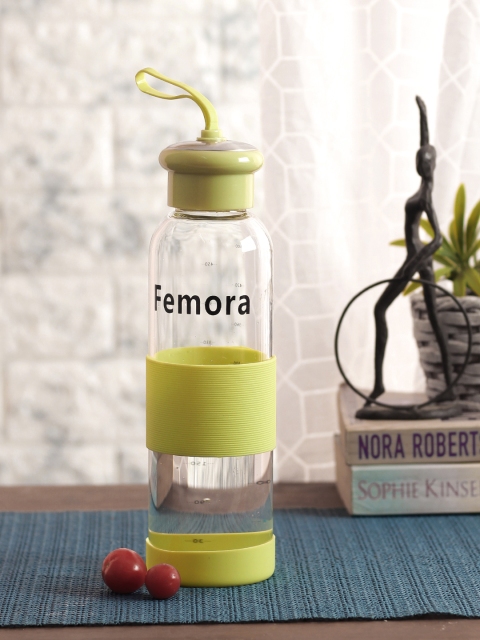

Femora Green & Transparent Bottle with Gripper 500ml
