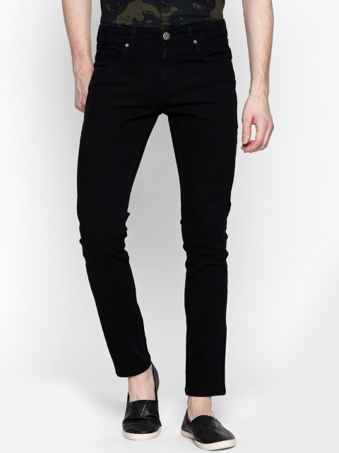 

High Star Men Black Slim Fit Mid-Rise Clean Look Stretchable Jeans