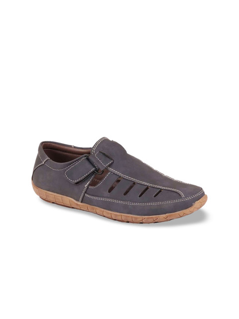 

FAUSTO Men Blue Leather Sandals