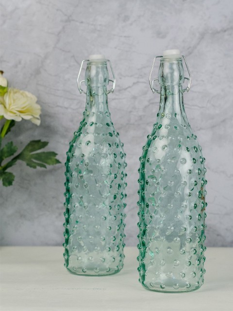 

GOODHOMES Set of 2 Green Water Bottles
