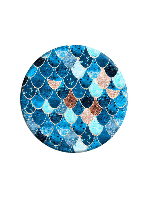 

PopSockets Unisex Blue Printed Mobile & Tablets Pop Holder