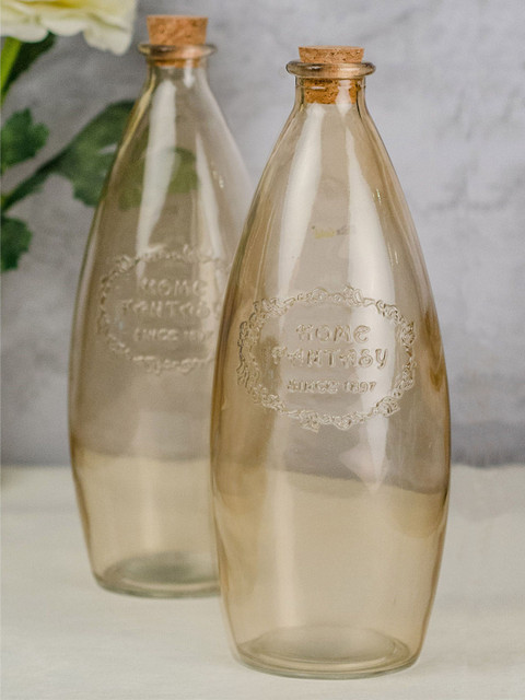 

GOODHOMES Set of 2 Brown Water Bottles