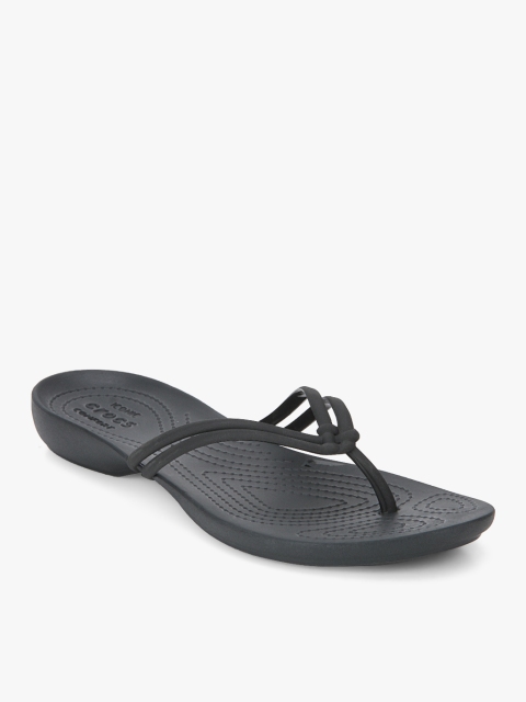 

Crocs Women Black Solid Thong Flip-Flops