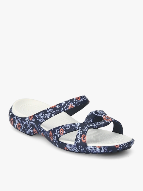 

Crocs Women Blue Printed Open Toe Flats
