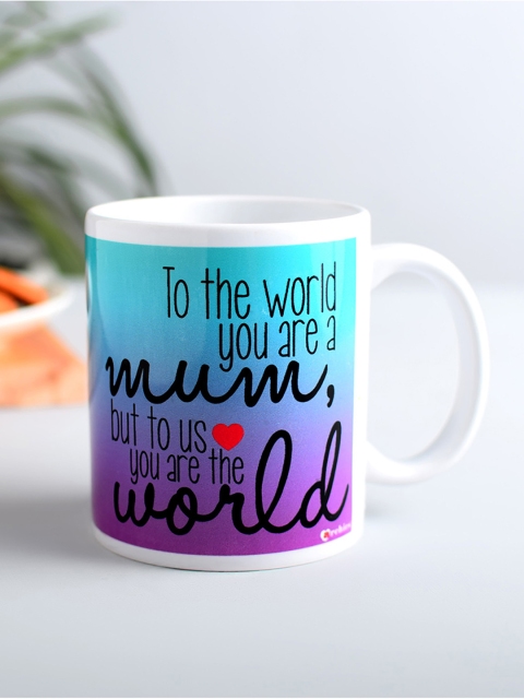 Archies White Printed Ceramic Coffee Mug