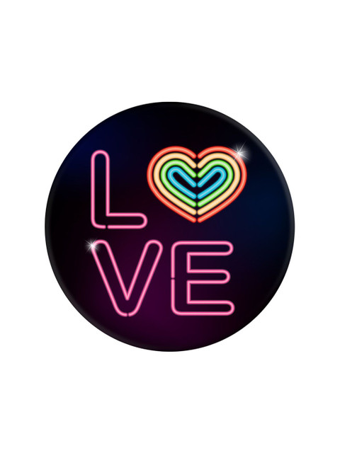 

PopSockets Unisex Black Printed Mobile & Tablets Pop Holder