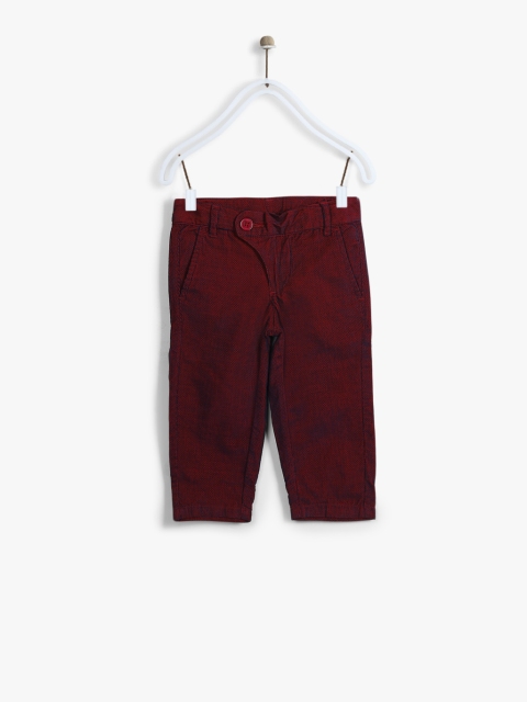 

Maroon Regular Fit Trouser