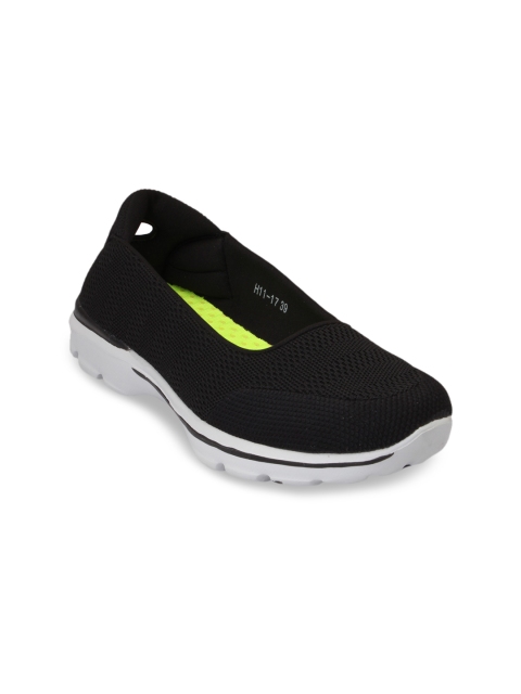 

pelle albero Women Black Slip-On Sneakers
