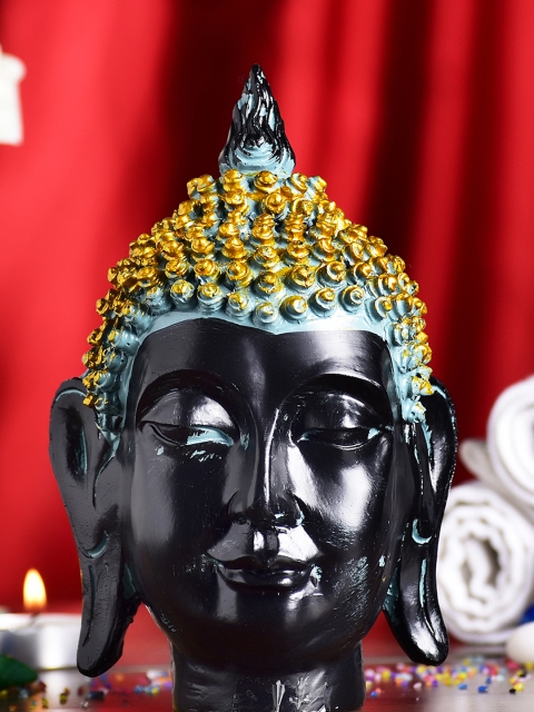 

Archies Black Lord Buddha Showpiece