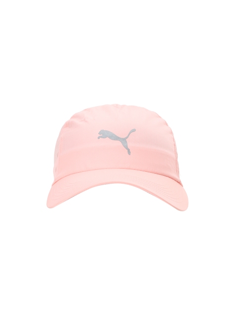 

Puma Unisex Peach-Coloured Solid Poly Cotton Baseball Cap