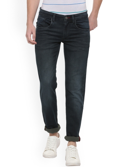 

Solly Jeans Co. Men Navy Blue Skinny Fit Mid-Rise Clean Look Stretchable Jeans
