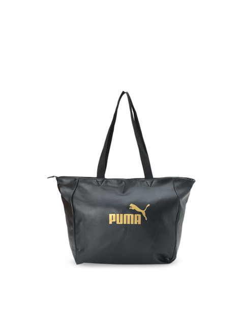 

PUMA Motorsport Women Black Printed Shoulder Bag WMN Core Up Large Shopper