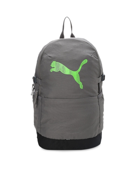 

Puma Unisex Grey Brand Logo Street Cat Backpack IND