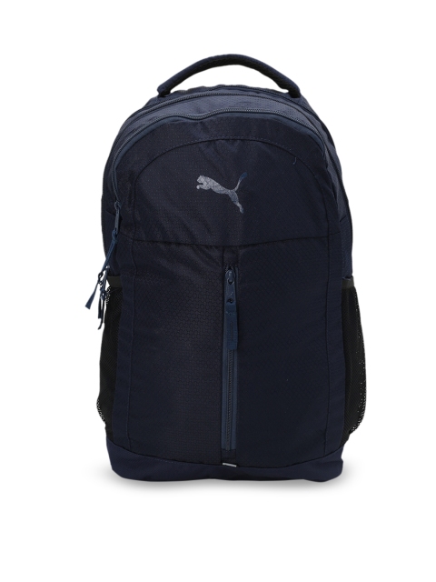 

Puma Unisex Navy Blue Solid Backpack