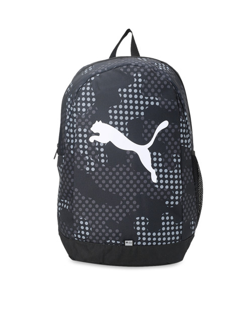 

Puma Unisex Black & Off-White Graphic Backpack