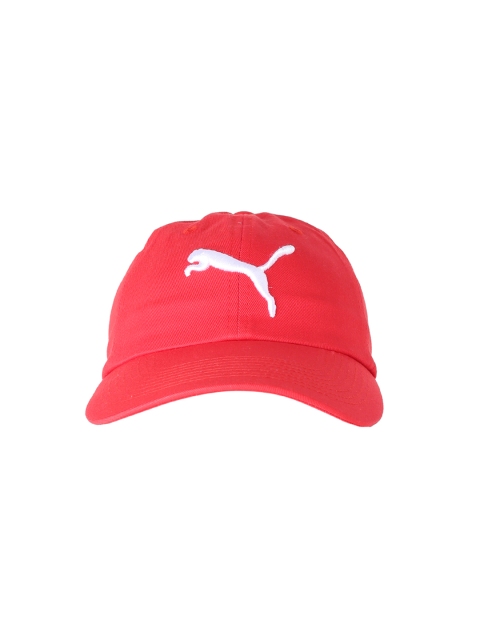 

Puma Unisex Red Embroidered Visor Cap