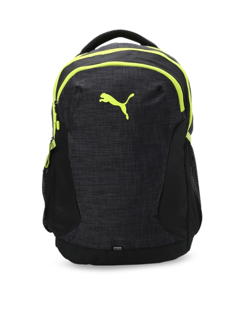 

Puma Unisex Black Brand Logo Prop Backpack