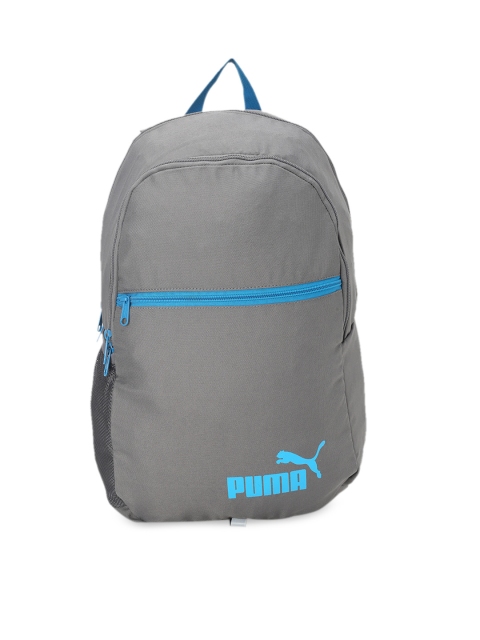 

Puma Unisex Grey Solid Backpack